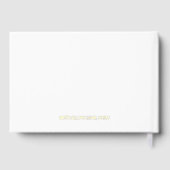 Custom Gold Foil My Baby Book Keepsaké for Mother (Verso)