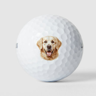 Custom Golden Retriever 'Life is Golden' Dog Sokke Golfballen