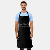 Custom Golf Cooking Schort - Grappig Persoonlijk G (Gedragen)