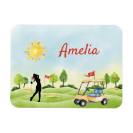 Custom Golf Flexible Photo Magnet Magneet
