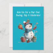 Custom Golf Lover Invitation de vacances (Devant)