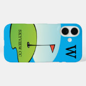 Custom Golf Lover iPhone / iPad case (Achterkant (horizontaal))