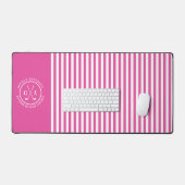 Custom Golf Multi Monogramme rose rayé simple (Clavier et souris)