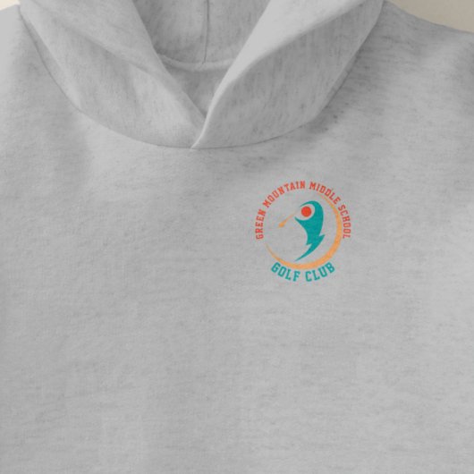 Custom Golf School Club League Nom Numéro