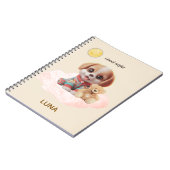 Custom Good Night Puppy Journal (Côté gauche)