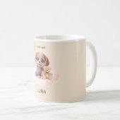 Custom Good Night Puppy Mug (Devant droit)