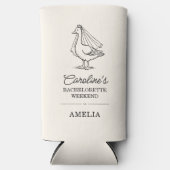 Custom Goose Doodle Weekend Bachelorette Favor (Voorkant)