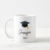 Custom Graduate Coffee Mug Gift for Him or Her (Gauche)