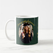 Custom Graduation Photo Mug Congratulations (Gauche)
