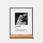 Custom Grandad Gift Dictionary Definition Photo (Recto)