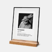 Custom Grandad Gift Dictionary Definition Photo (Angle)