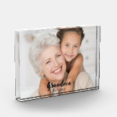 Custom Grandma Established Modern Script Fotoblokken (Links)