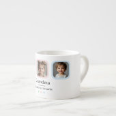 Custom Grandma | "Je bent mijn favoriete cadeau" Espresso Kop (Voorkant rechts)