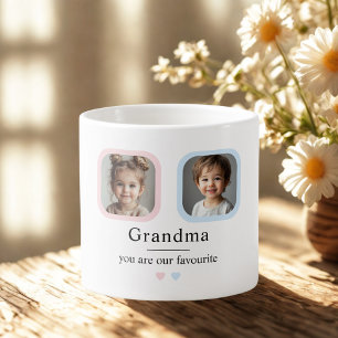 Custom Grandma   "Jij bent mijn favoriete cadeau Espresso Kop