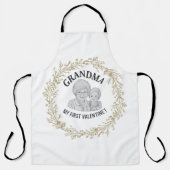 Custom "GRANDMA" Photo Collage Design - Heartwarmi Schort (Voorkant)