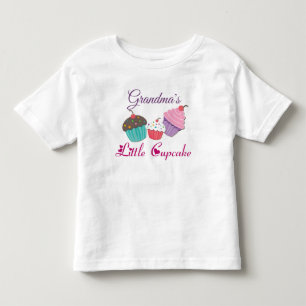 Custom Grandmas Little Cupcake Kinder Shirts
