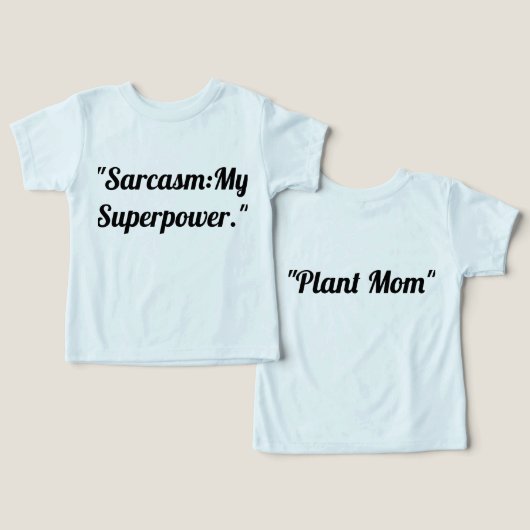 Custom Graphic T-Shirt – Funny, Stylish & Perfect  (Ontwerp Voorkant & Achterkant)