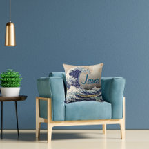 Custom Great Wave traditionele Japanse kunst