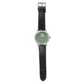 Custom Green Dial Roman Numeral Luxury Gift for W Horloge (Vlak)