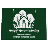 Custom Green Forest House Real Estate Company Groot Cadeauzakje