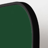 Custom Green Forest House Real Estate Company Pickleball Paddle (Links Detail)