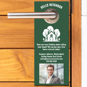 Custom Green Real Estate Company Home Marketing