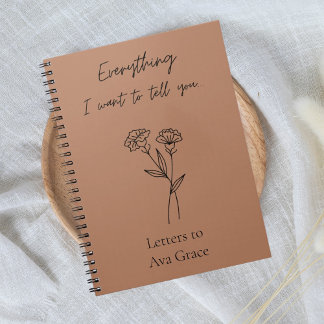 Custom Grief Journal Memorial Miskraam Gift Notitieboek