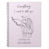 Custom Grief Journal Miscarriage Memorial Gift  Notitieboek (Voorkant)