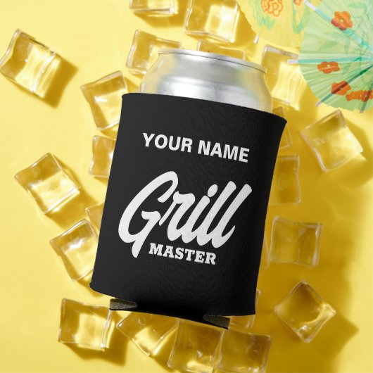 Custom Grill Master koelbox gift voor BBQ chef Blikjeskoeler (Insitu Zomer)