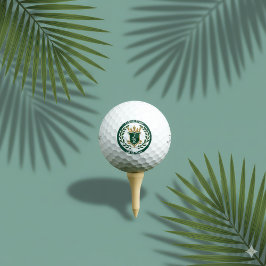 Custom Groom’s "Game Over" Bachelor Party Golfballen