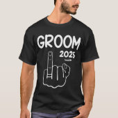 Custom Groom Shirt - Grappig vrijgezellenfeest T-s (Voorkant)