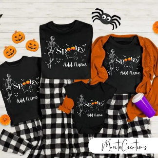 Custom Group ,Family T-Shirt , Spooky Family Party