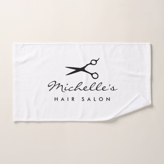 Custom hairdresser hand towel for hair salon handdoek (Handdoek)