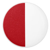 Custom Half Tomato Red Ceramic Pull Drawer Knob Keramische Knop (Voorkant)