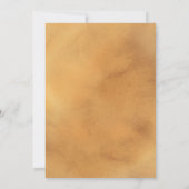 Custom Halloween Unicorn Birthday Party Invitation Kaart (Achterkant)