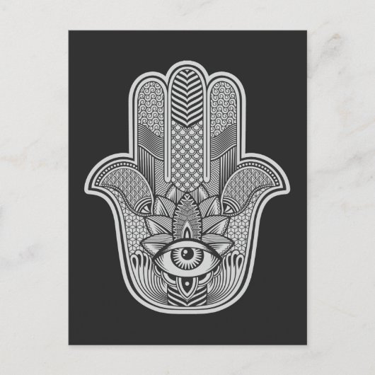 Custom Hamsa Feestdagenkaart (Voorkant)