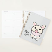  Custom hand drawn illustration kids planner (Devant avec enveloppe)