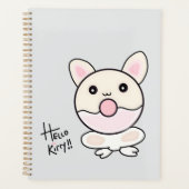  Custom hand drawn illustration kids planner (Devant)