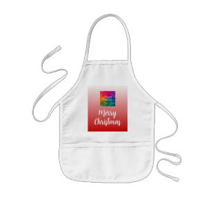 Custom Hand Script Kinder Jongens Meisjes Vrolijk Schort