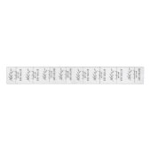 Custom Handgemaakt met liefde Ribbon Grosgrain Lint (Voorkant)