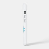 Custom “Handle With Care” Name  iPhone Hoesje (Linkerkant)