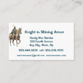 Custom Handy Man Service Repair Maintenance Visitekaartje (Voorkant)