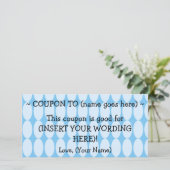 CUSTOM HANUKKAH CADEAUBON FEESTDAGENKAART (Staand voorkant)