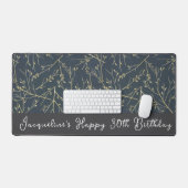 Custom Happy 30th Birthday Feuilles (Clavier et souris)