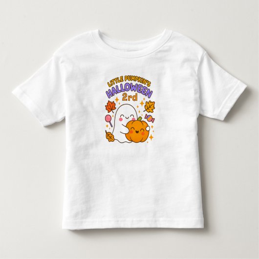 Custom Happy Halloween Kids T-shirt (Devant)