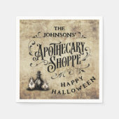Custom Happy Halloween  Servet (Voorkant)