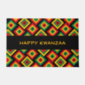 Custom HAPPY KWANZAA Deurmat (Voorkant)