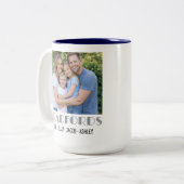 Custom Happy Memories Photo Mug (Devant gauche)
