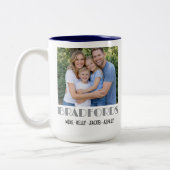 Custom Happy Memories Photo Mug (Gauche)