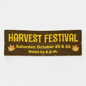 Custom Harvest Festival Banner (Horizontaal)